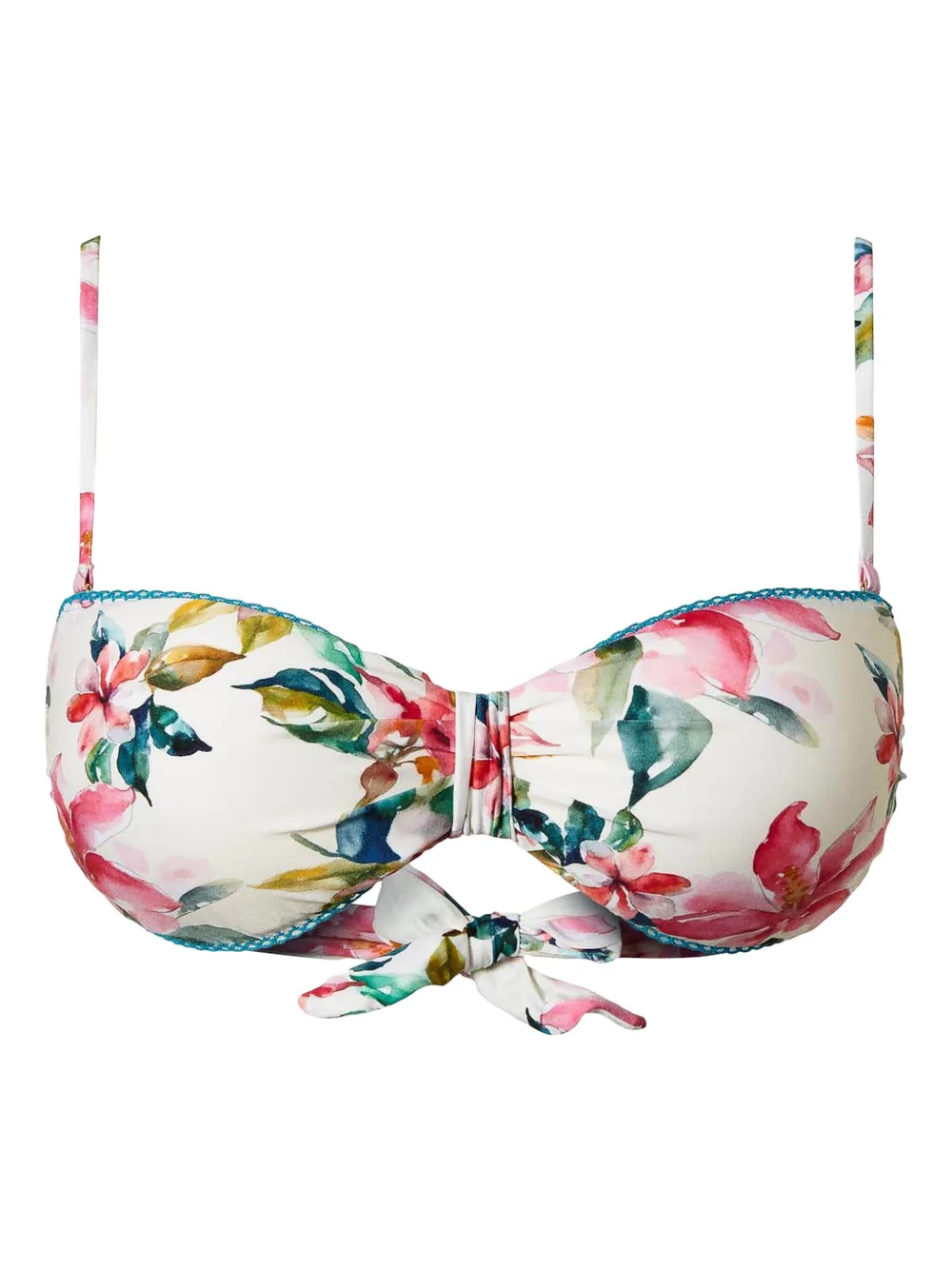 TWINSET Bikinitop met bloemenprint Wit