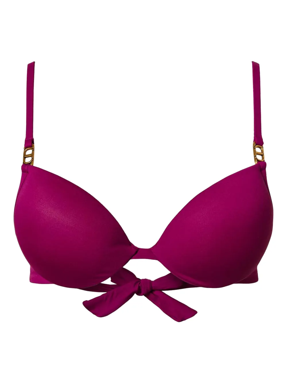 TWINSET Oval T bikinitop Paars