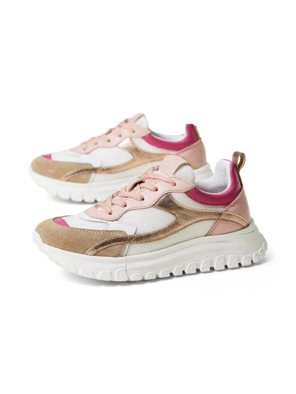 Twinset Colour-block Sneakers In White