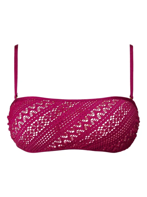 Haut de bikini à ornements en dentelle - TWINSET - Modalova