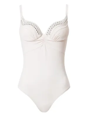ANINE BING Jace one-piece Swimsuit | Neutrals | FARFETCH ZA