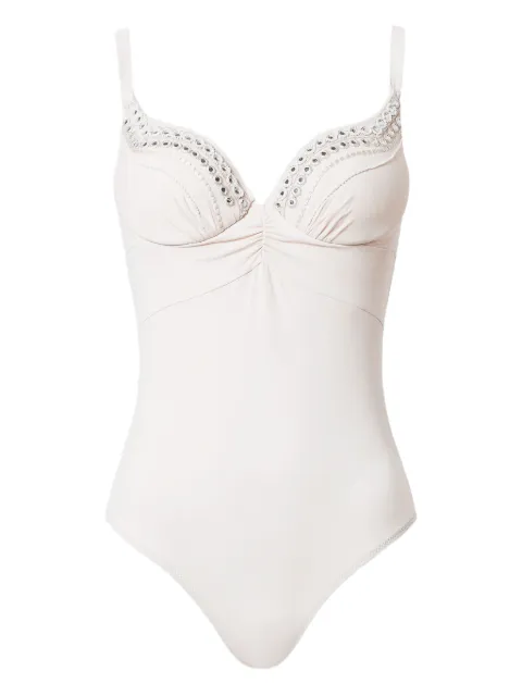 TWINSET embroidered swimsuit