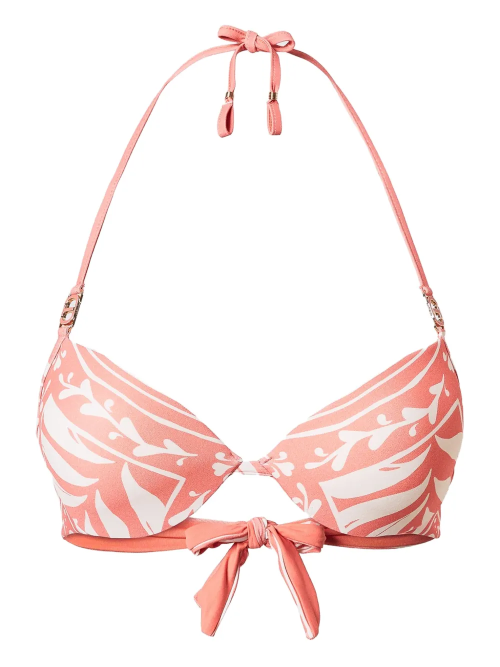 TWINSET Bikinitop met abstracte print Oranje