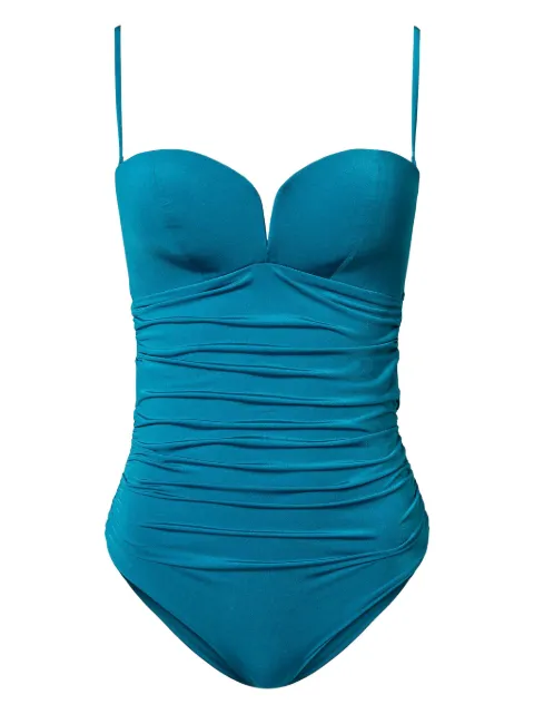 TWINSET traje de baño fruncido