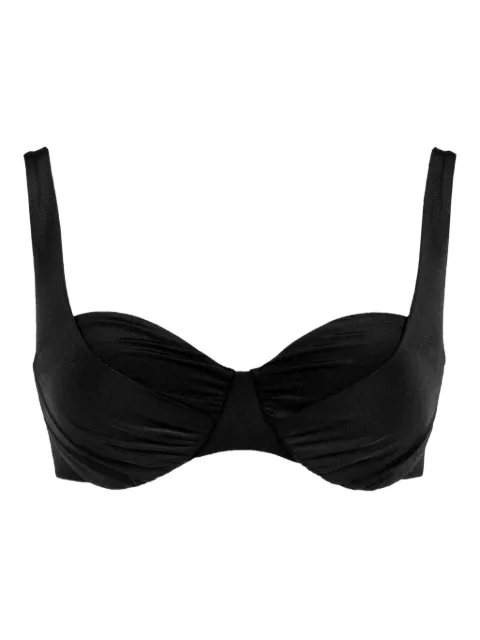 TWINSET ruched-detail bikini top