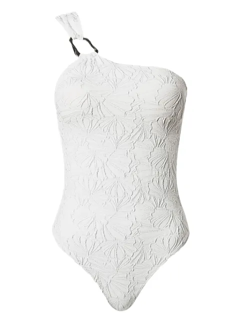 TWINSET traje de baño con motivo floral en relieve
