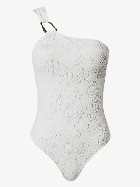 TWINSET embossed-floral pattern swimsuit 