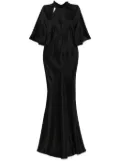 Michelle Mason backless gown - Black