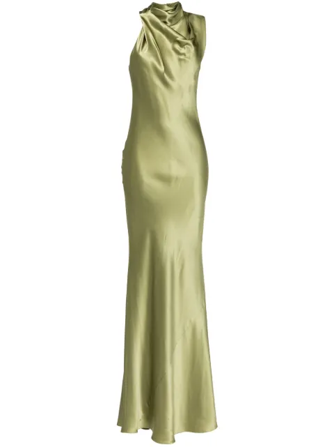 Michelle Mason sleeveless silk dress