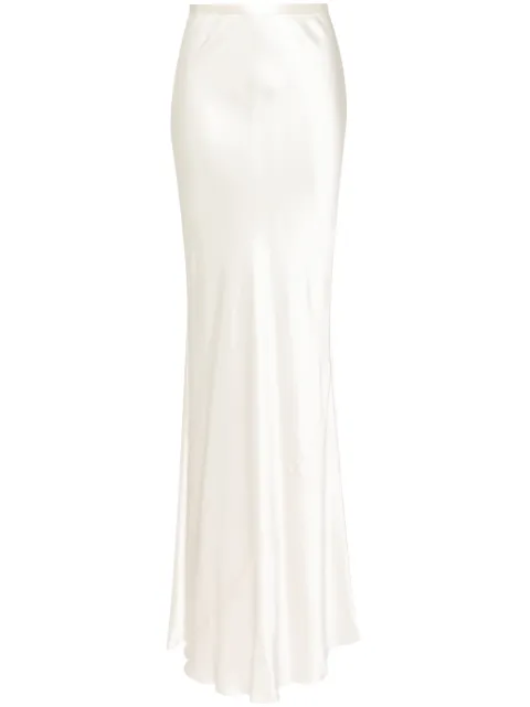 Michelle Mason bias maxi skirt