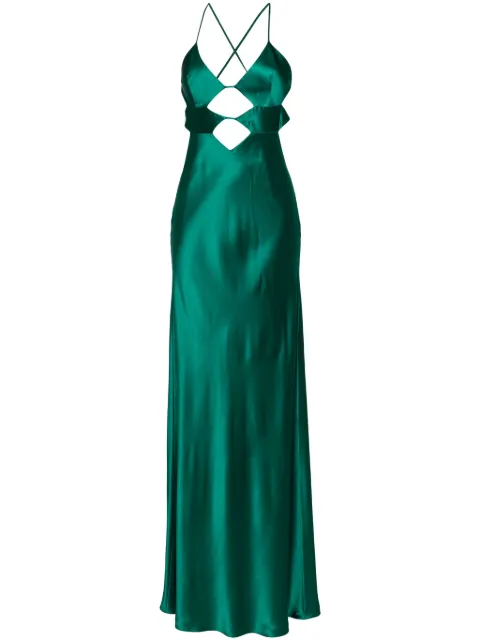 Michelle Mason Cutout Detail gown