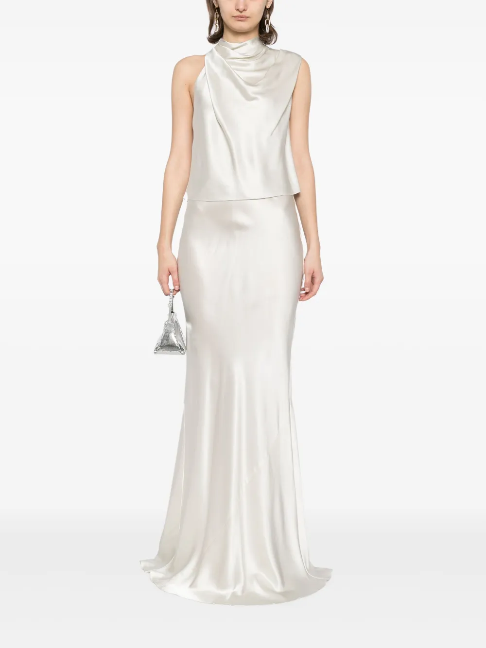 Michelle Mason open back top | Vests & Tank Tops | Image 2