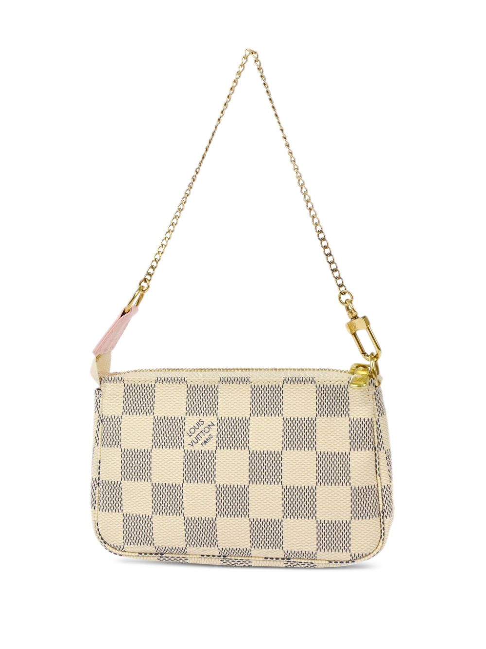 Louis Vuitton Pre-Owned 2018 mini Pochette Accessoires clutch bag - Neutrals