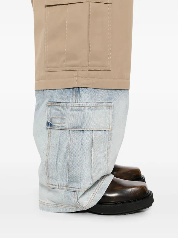 [VETEMENTS] コットン カーゴ パンツ VETEMENTS カーゴパンツ | ブラック | FARFETCH JP