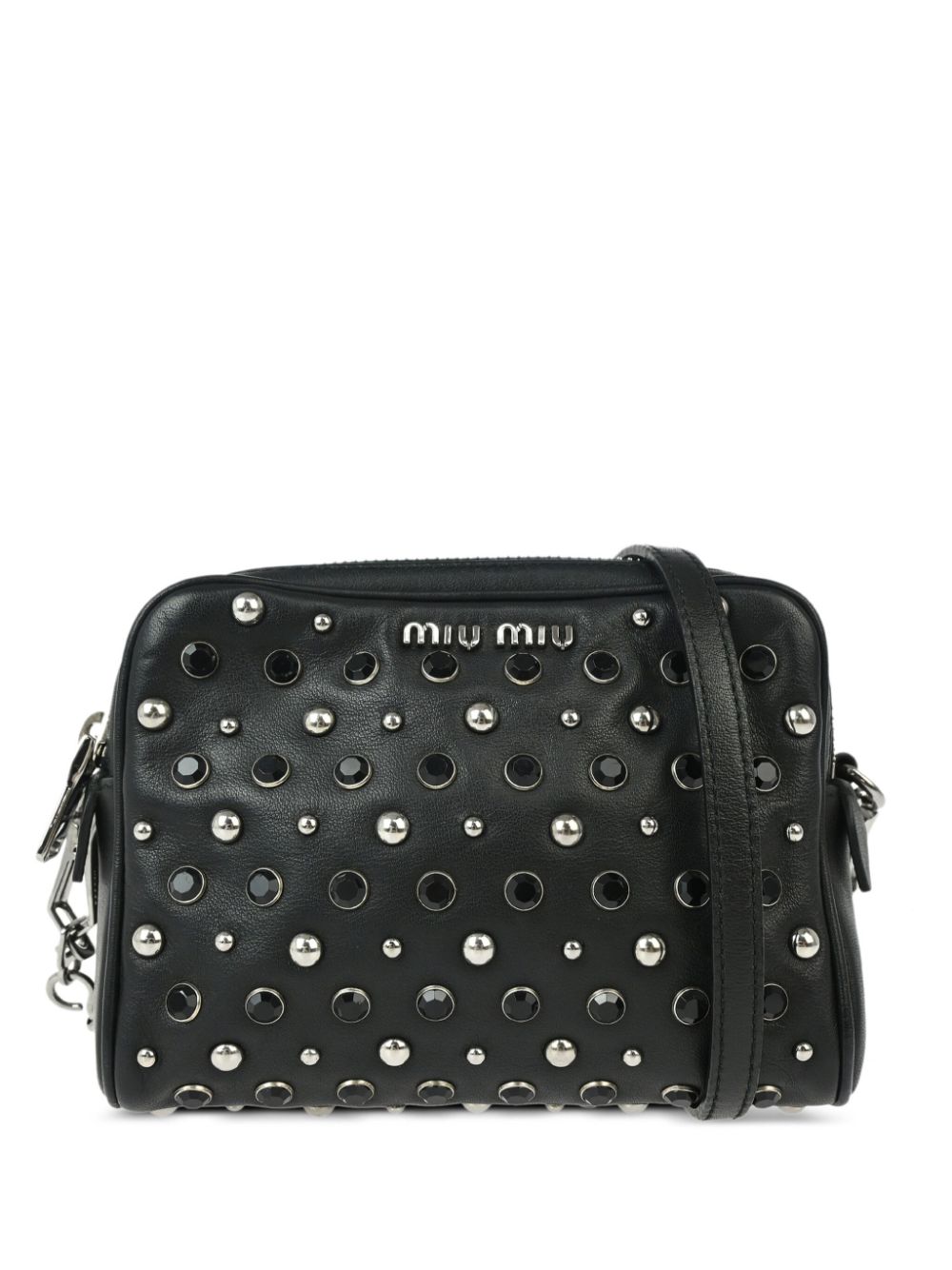 2010 rhinestone-embellished shoulder bag