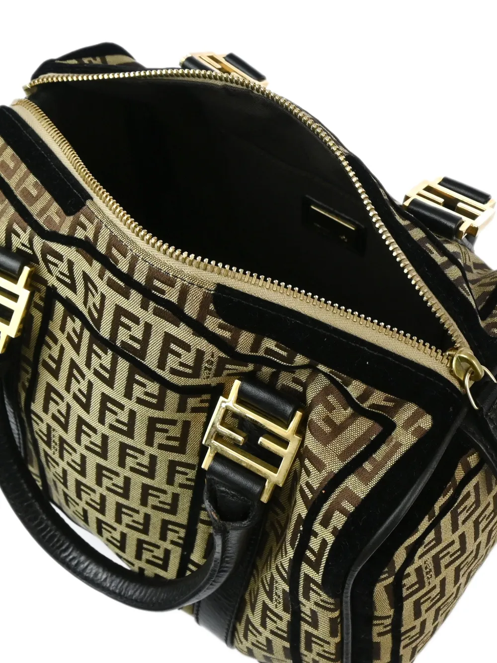 Fendi Pre-Owned Bolsa De Mano Zucchino 2010 | Neutro | FARFETCH MX