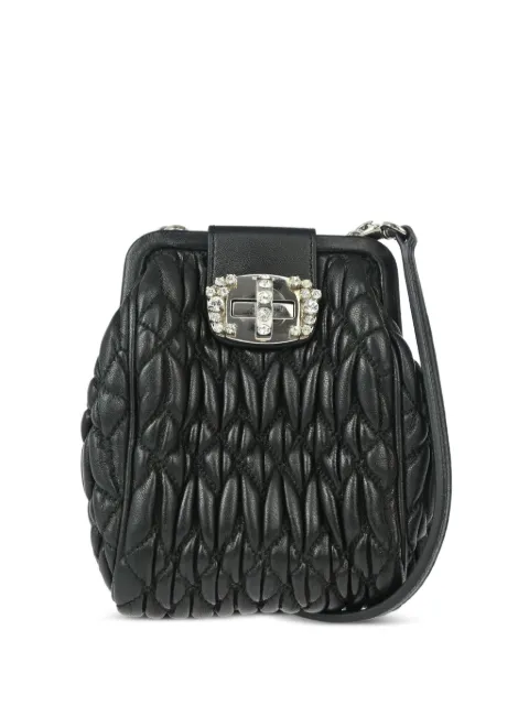 Miu Miu Pre-Owned bolsa de hombro matelassé 2010