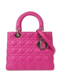 Christian Dior Pre-Owned 2012 Cannage Lady Dior two-way handbag - Pink