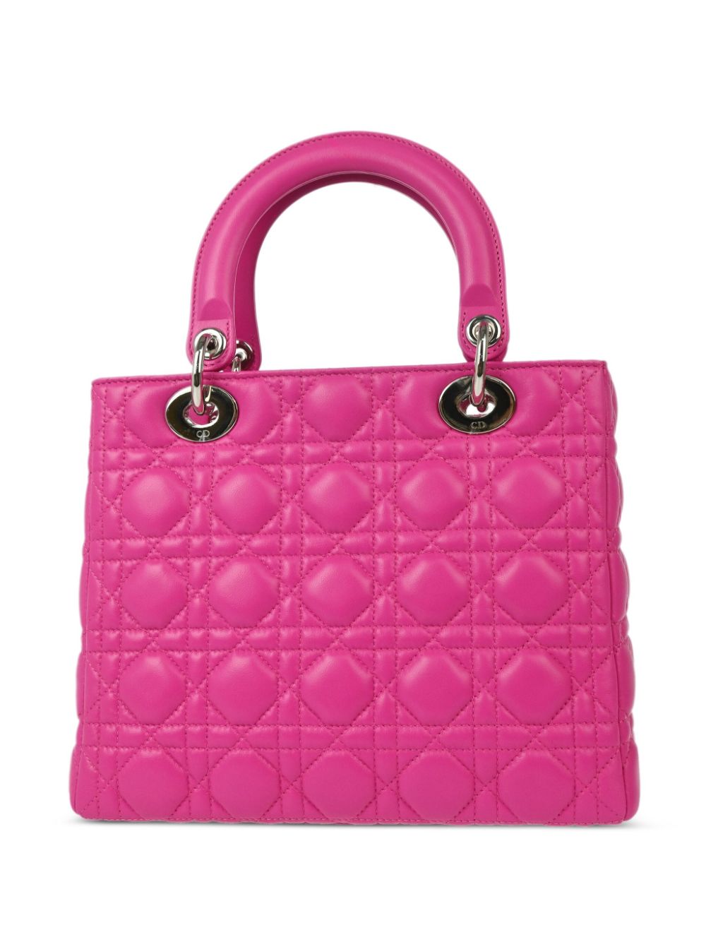 Christian Dior Pre-Owned 2012 Cannage Lady Dior handtas - Roze