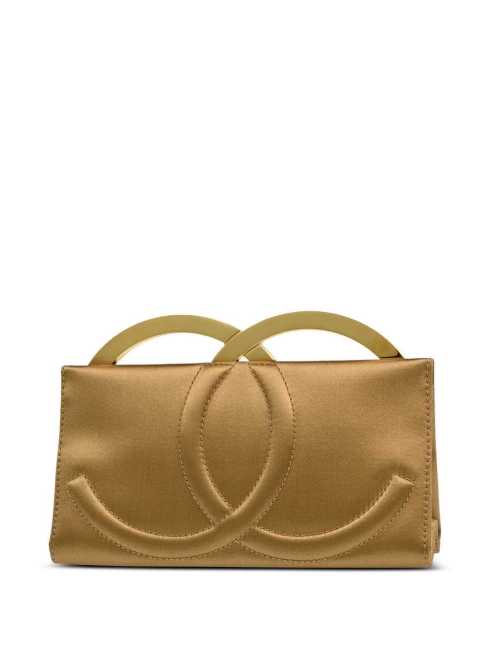 CHANEL Pre-Owned 2005 CC clutch - Goud