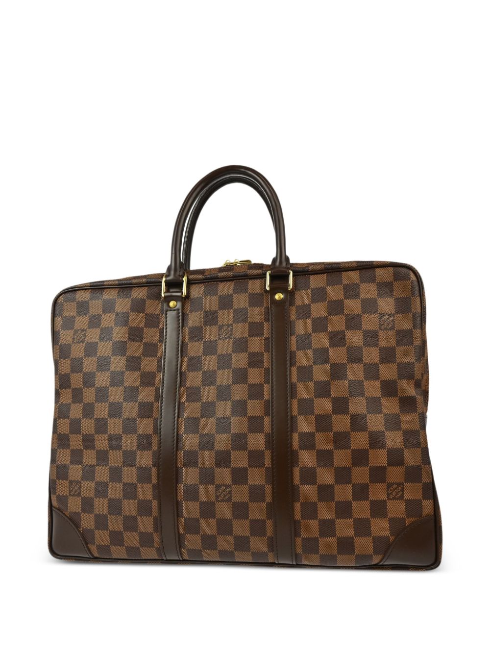 Louis Vuitton Pre-Owned 2007 Porte-Documents Voyage handtas - Bruin