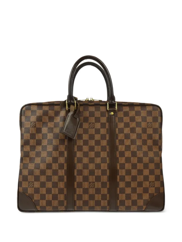 Louis Vuitton Pre-Owned 2007 Porte Documents Voyage Handbag Brown  FARFETCH IN
