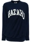 Undercover draped sweatshirt - Blue