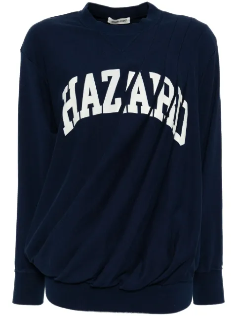 Undercover sudadera drapeada