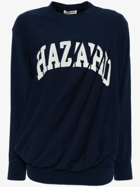 Undercover draped sweatshirt