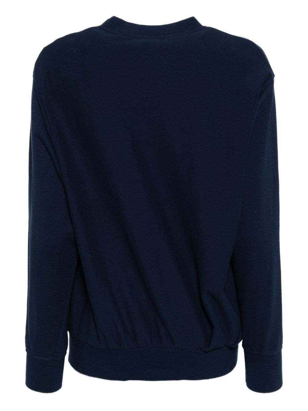 Undercover Gedrapeerde sweater - Blauw