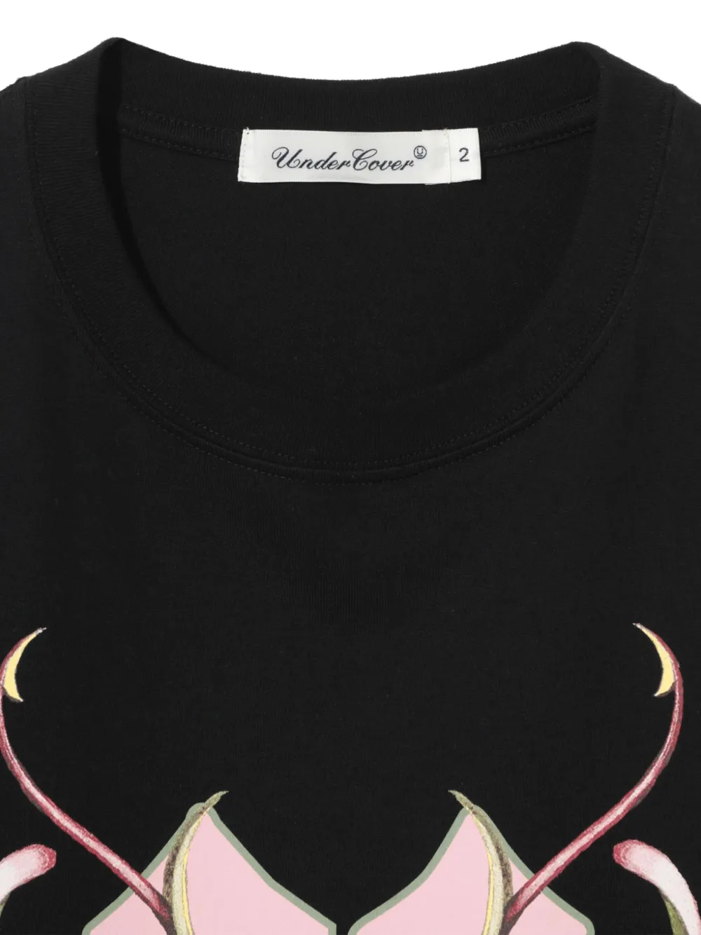 Shop Undercover Graphic-print T-shirt In Black