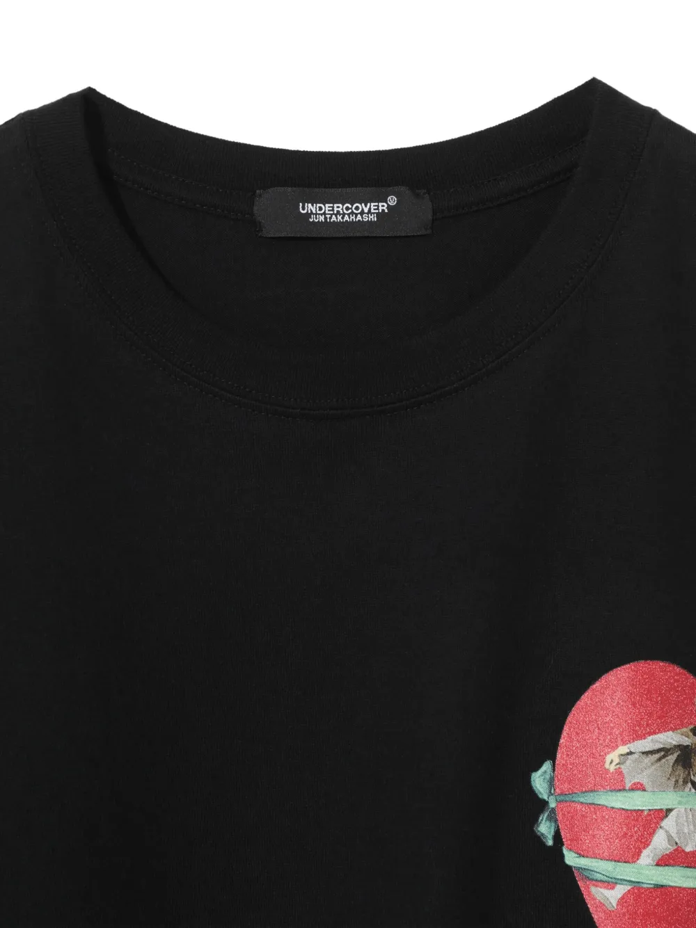 Undercover T-shirt met grafische print Zwart