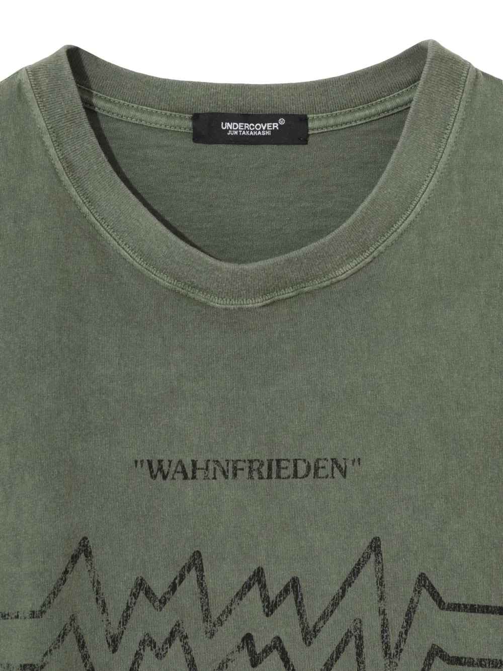 Undercover Katoenen T-shirt Groen