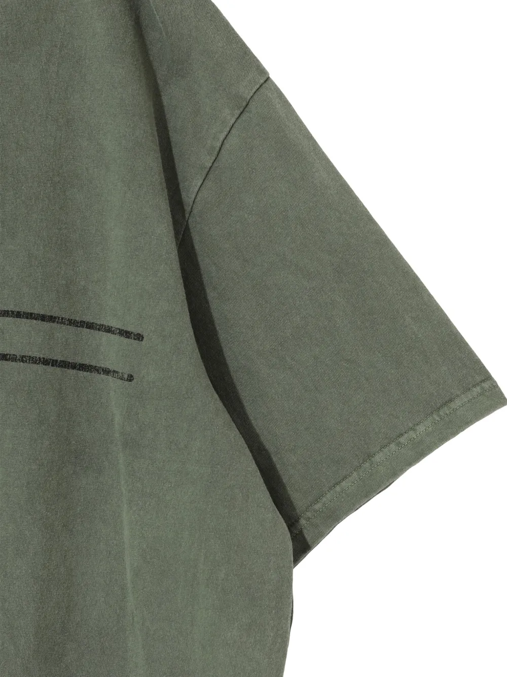 Undercover Katoenen T-shirt Groen