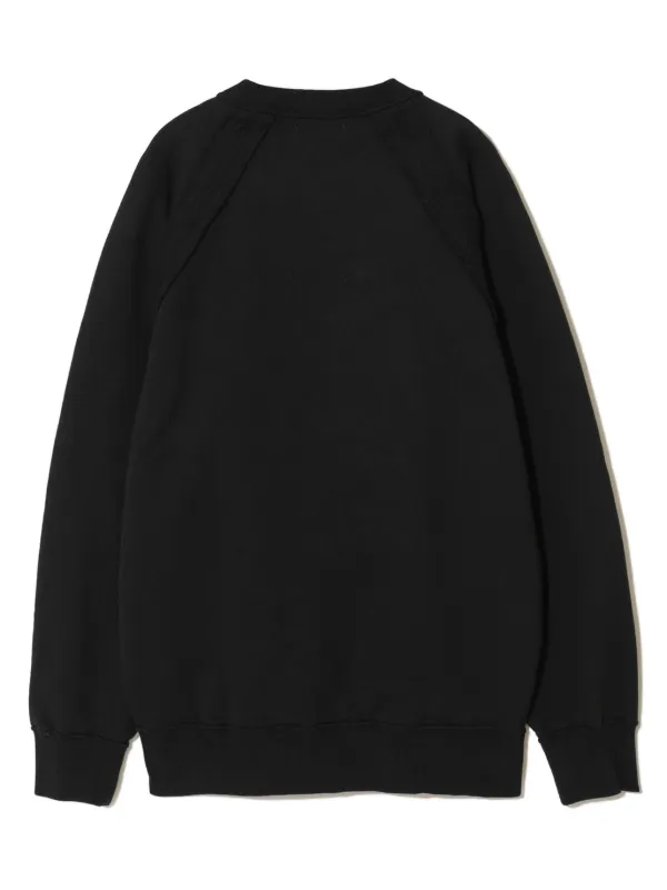 【関税込み】UNDERCOVER ブラック プリント スウェットシャツ Undercover プリント スウェットシャツ | ブラック | FARFETCH JP