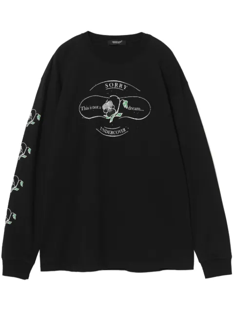 Undercover sudadera con logo estampado