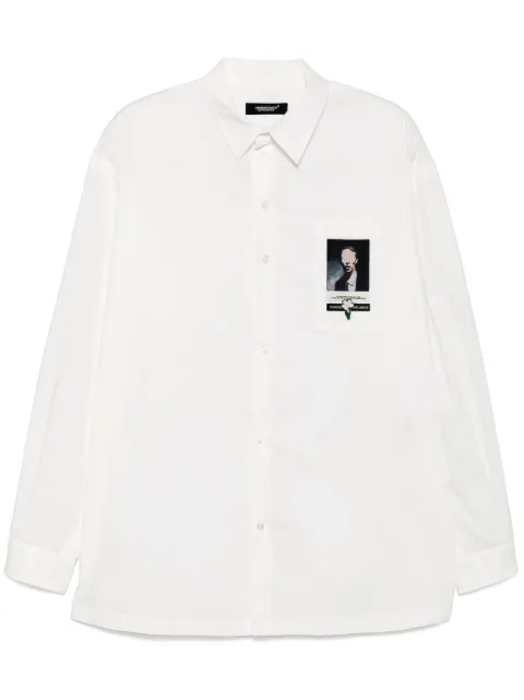 Undercover motif print shirt