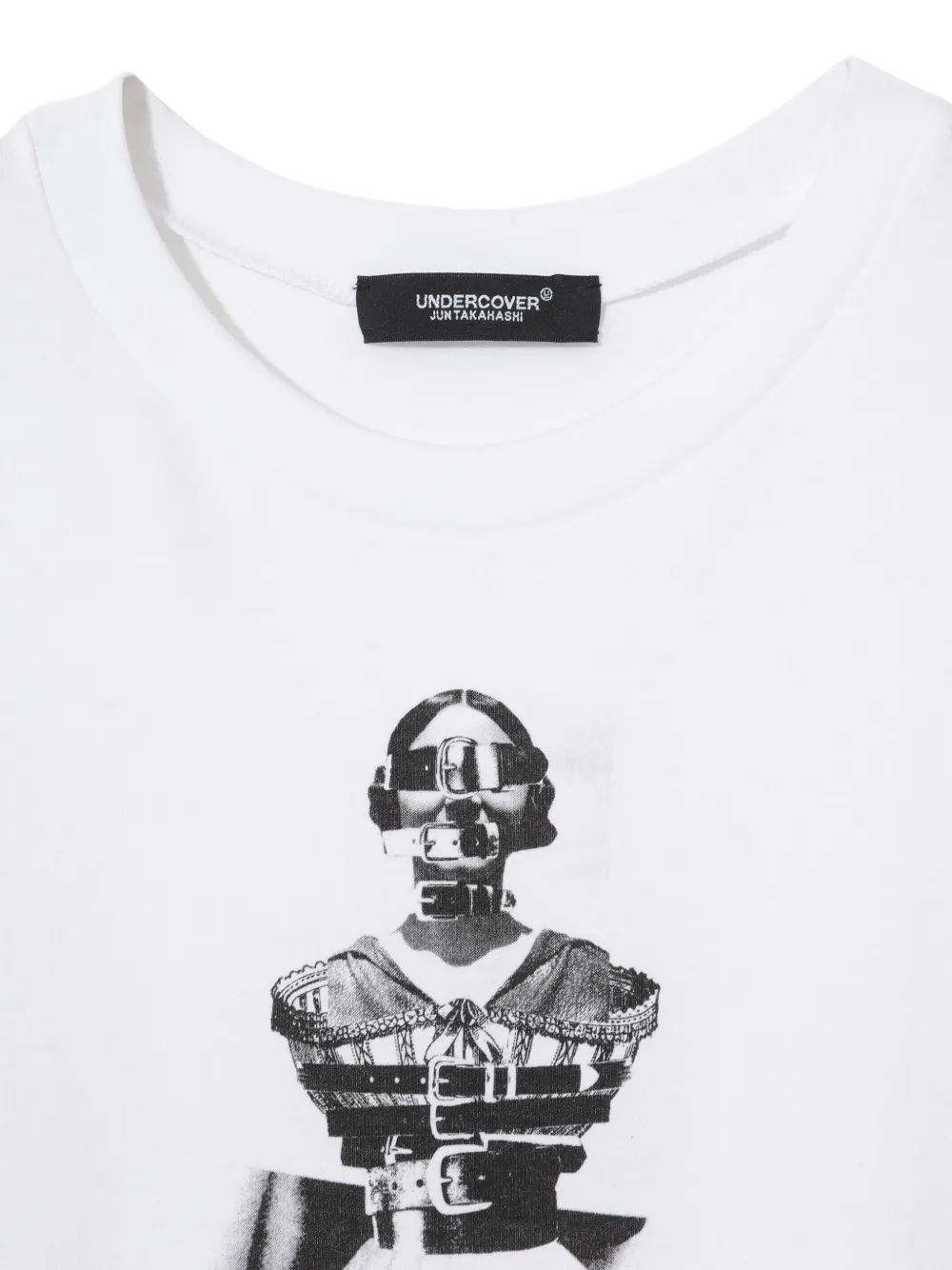 Shop Undercover Illustration-print T-shirt In White