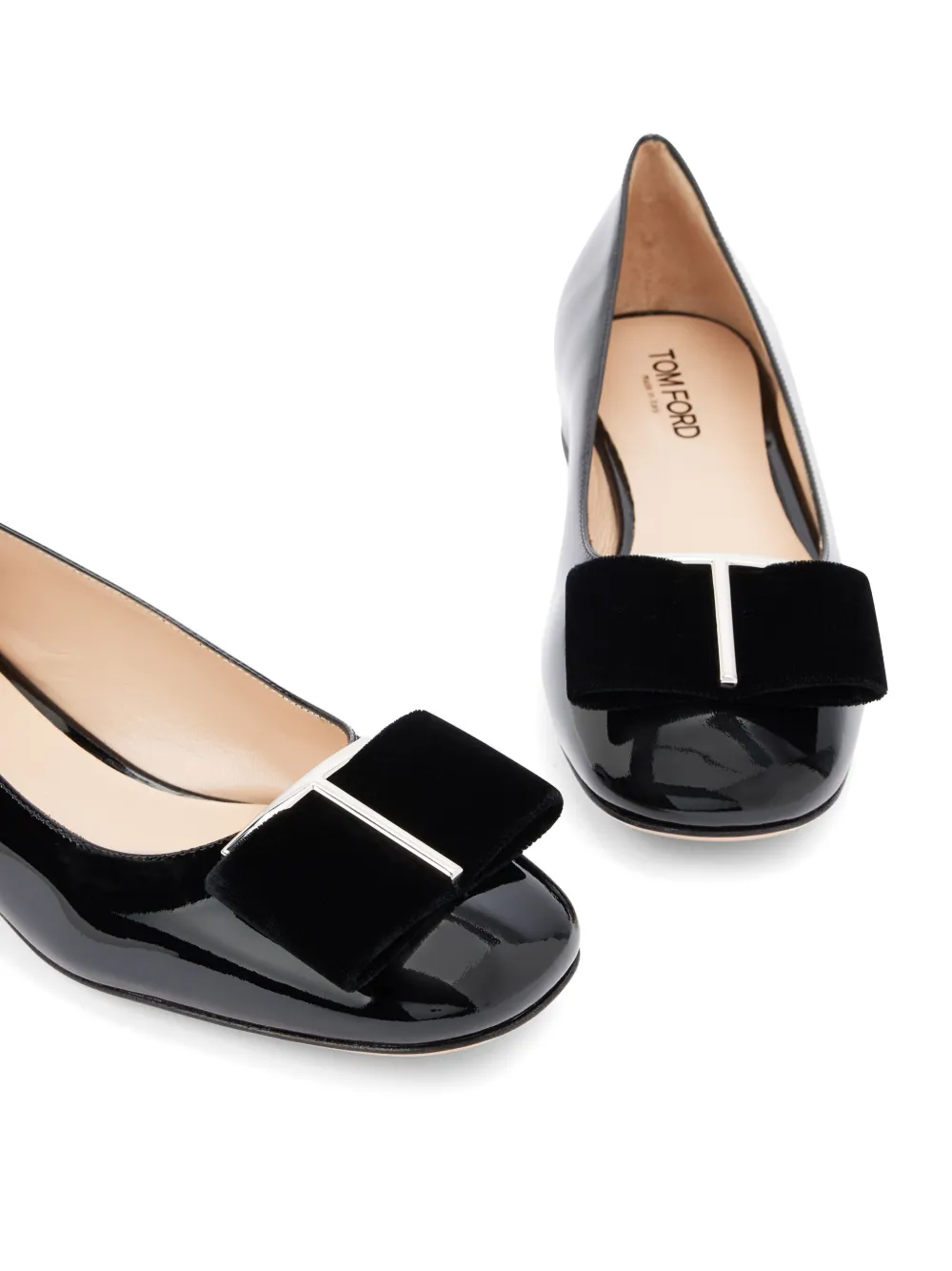 TOM FORD Audrey ballerina shoes Black