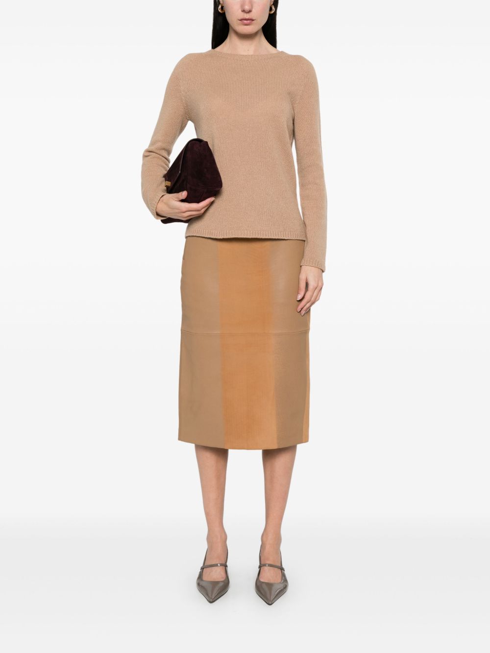 'S Max Mara Georg trui - Beige