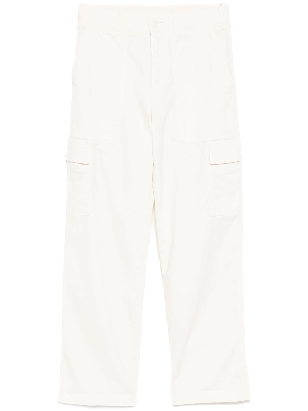 James Perse Herringbone Utility trousers - White