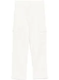 James Perse Herringbone Utility trousers - White