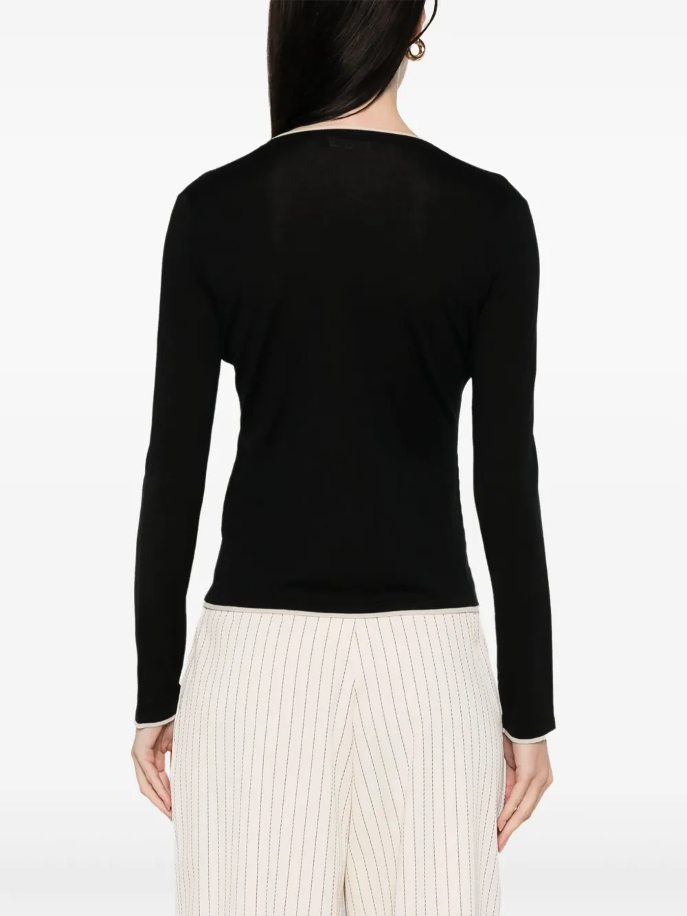 'S Max Mara Kenya vest Zwart