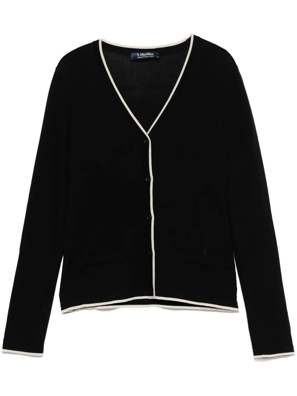'S Max Mara Kenya カーディガン - ブラック 'S Max Mara Kenya カーディガン - ブラック