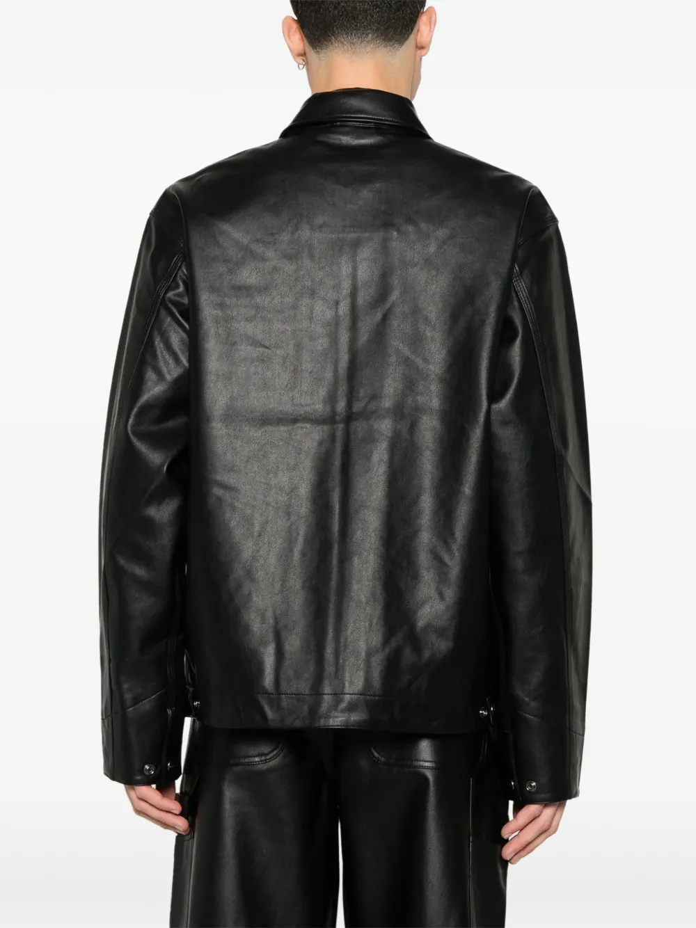 Carhartt WIP レザージャケット | ブラック | FARFETCH JP