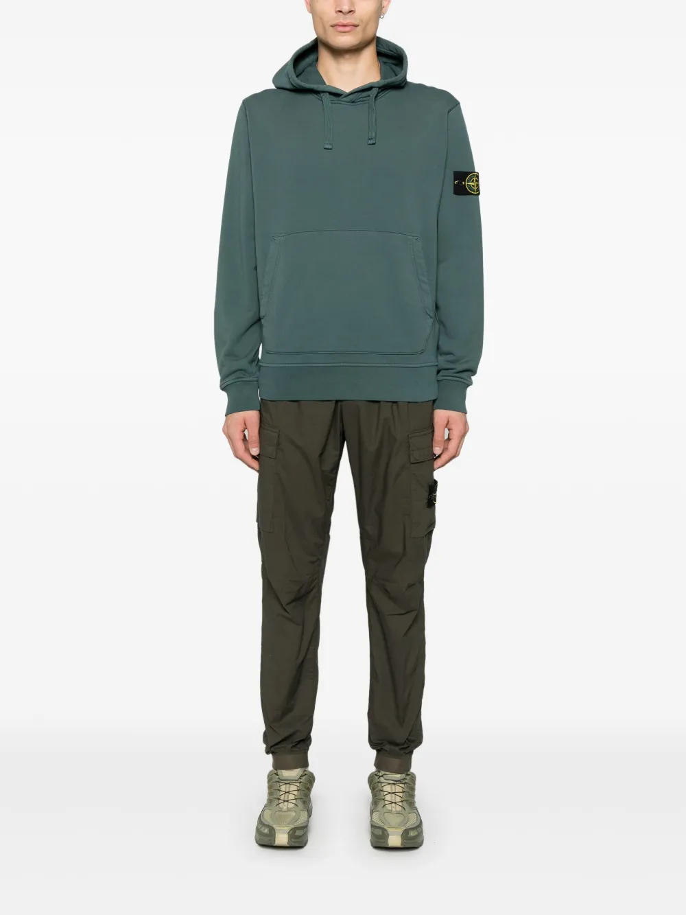 Stone Island Compass-badge hoodie | Hoodies | Image 2