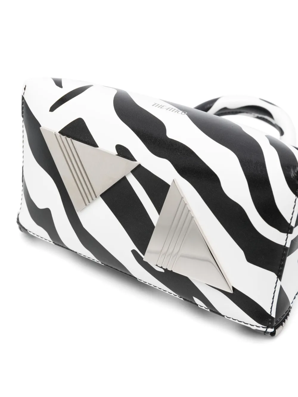 ATTICO ZEBRA-PRINT TOTE BAG