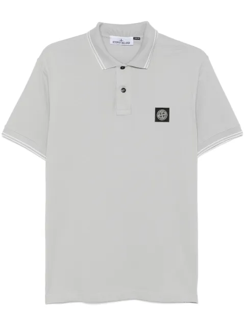 Stone Island Compass-patch polo shirt