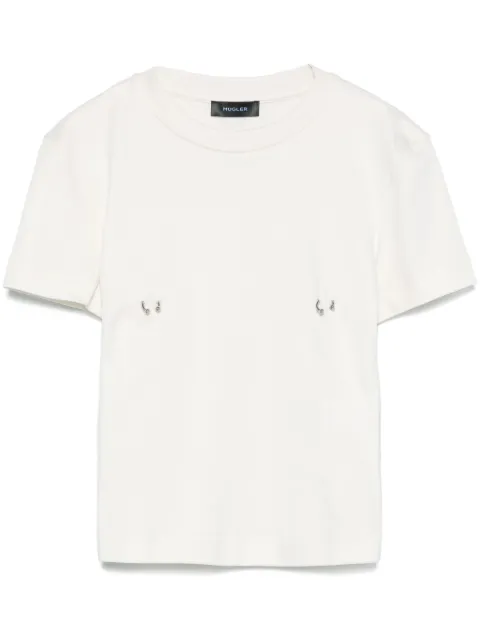 Mugler playera piercing
