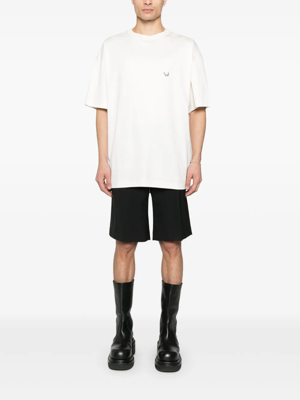 Mugler Piercing T-shirt - Wit